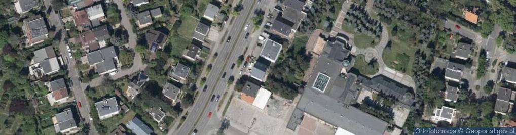 Zdjęcie satelitarne Wyścigowa ul.
