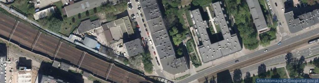 Zdjęcie satelitarne Wysoka ul.