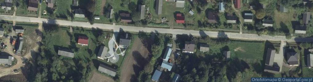 Zdjęcie satelitarne Wysokie Pierwsze ul.