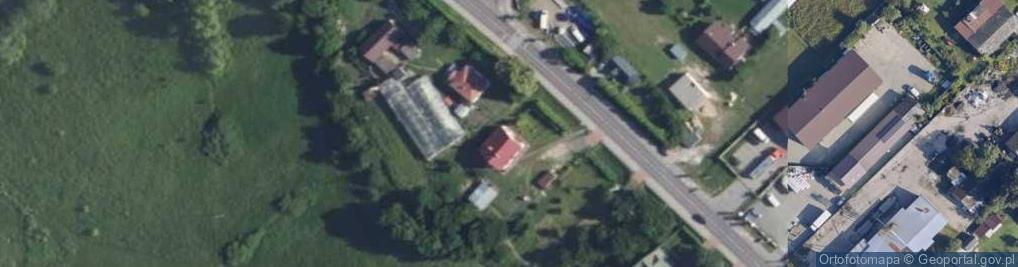 Zdjęcie satelitarne Wysokie ul.