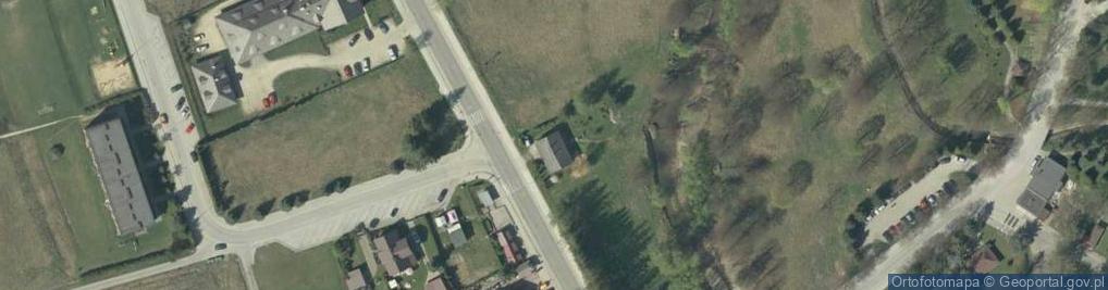 Zdjęcie satelitarne Wysowa-Zdrój ul.