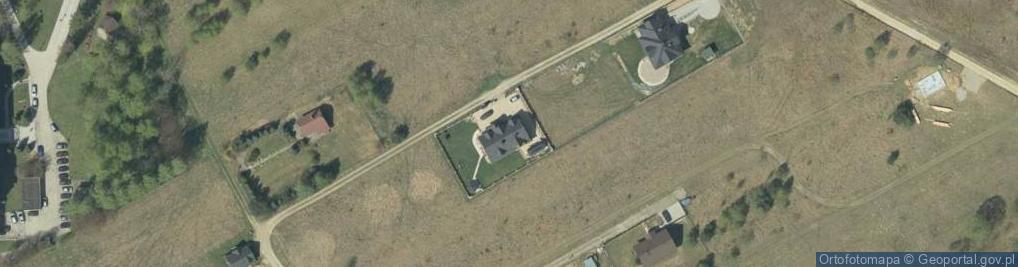 Zdjęcie satelitarne Wysowa-Zdrój ul.