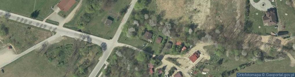 Zdjęcie satelitarne Wysowa-Zdrój ul.