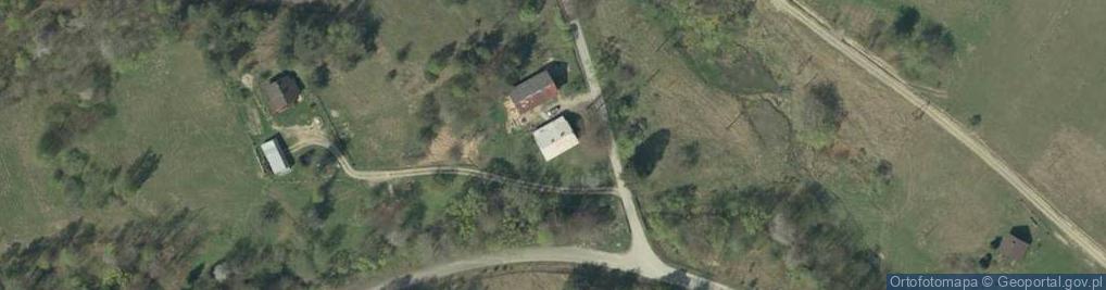 Zdjęcie satelitarne Wysowa-Zdrój ul.