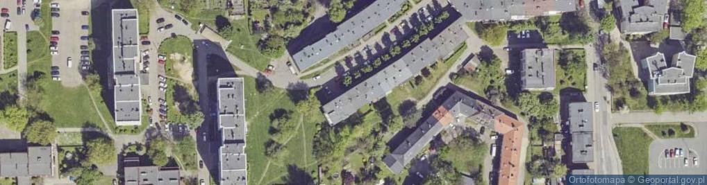 Zdjęcie satelitarne Wyspiańskiego Stanisława ul.