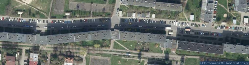 Zdjęcie satelitarne Wyspiańskiego Stanisława ul.