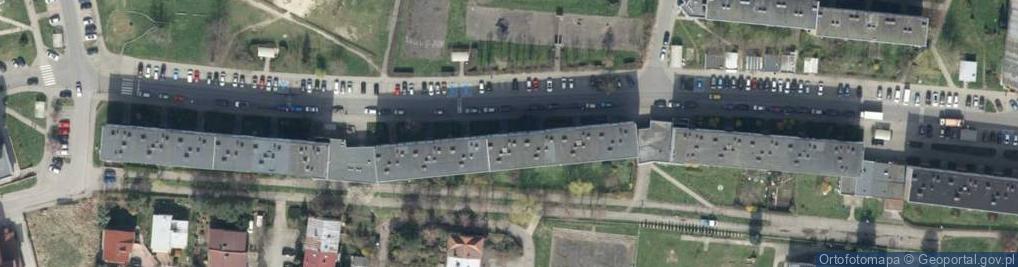 Zdjęcie satelitarne Wyspiańskiego Stanisława ul.