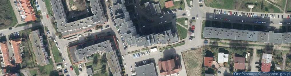 Zdjęcie satelitarne Wyspiańskiego Stanisława ul.