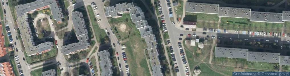 Zdjęcie satelitarne Wyspiańskiego Stanisława ul.
