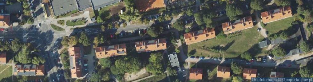 Zdjęcie satelitarne Wyspiańskiego Stanisława ul.