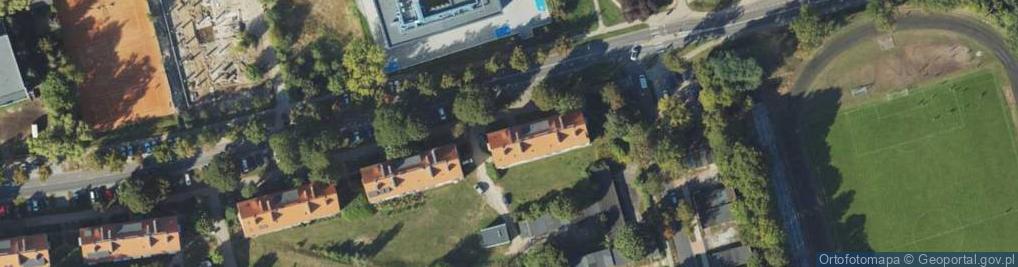 Zdjęcie satelitarne Wyspiańskiego Stanisława ul.