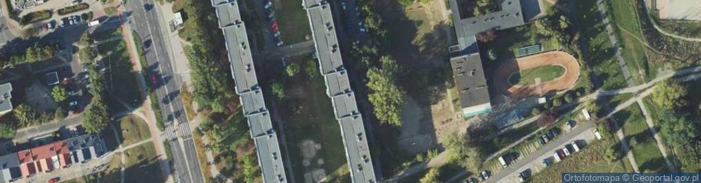 Zdjęcie satelitarne Wyszyńskiego Stefana, ks. kard. ul.