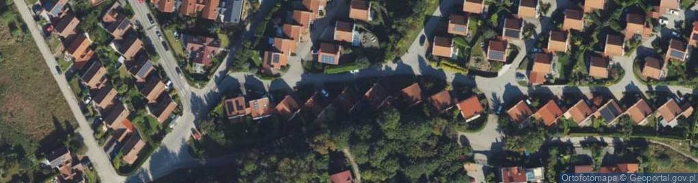 Zdjęcie satelitarne Wzgórze Bernadowo ul.