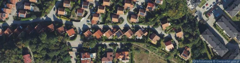 Zdjęcie satelitarne Wzgórze Bernadowo ul.