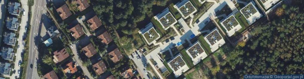 Zdjęcie satelitarne Wzgórze Bernadowo ul.