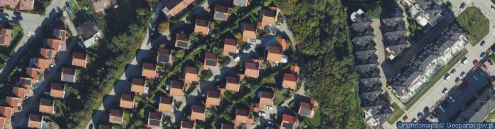 Zdjęcie satelitarne Wzgórze Bernadowo ul.