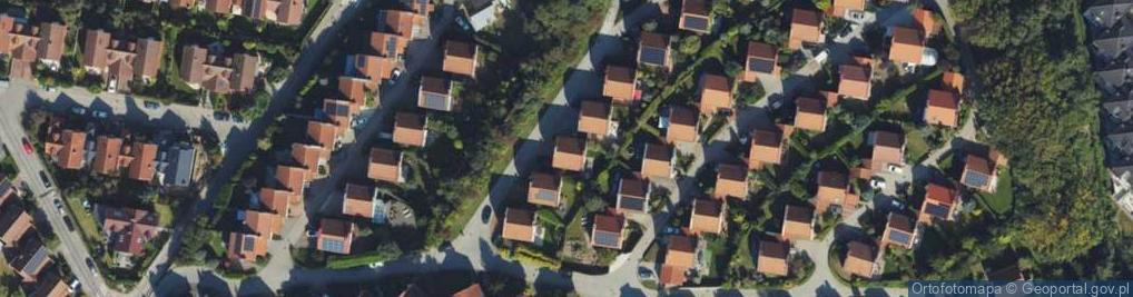 Zdjęcie satelitarne Wzgórze Bernadowo ul.