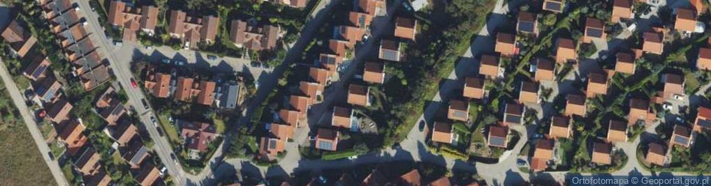 Zdjęcie satelitarne Wzgórze Bernadowo ul.