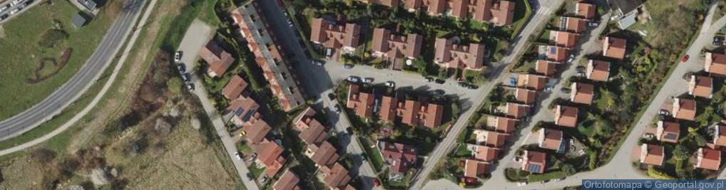 Zdjęcie satelitarne Wzgórze Bernadowo ul.