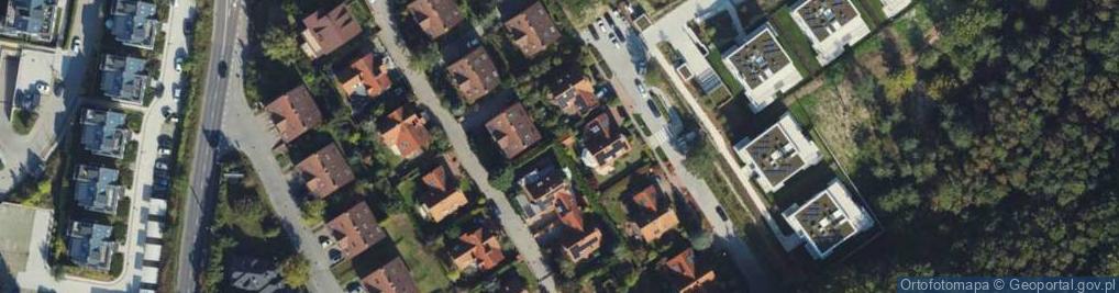 Zdjęcie satelitarne Wzgórze Bernadowo ul.