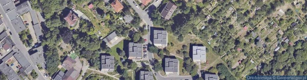 Zdjęcie satelitarne Wzgórze Grota-Roweckiego Stefana, gen. ul.