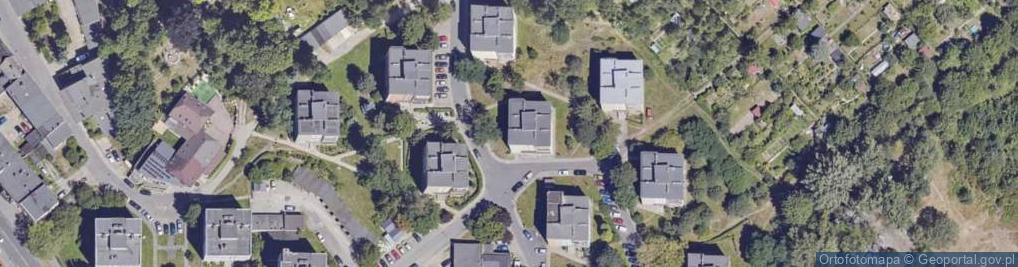 Zdjęcie satelitarne Wzgórze Grota-Roweckiego Stefana, gen. ul.
