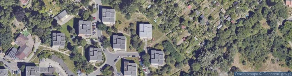 Zdjęcie satelitarne Wzgórze Grota-Roweckiego Stefana, gen. ul.