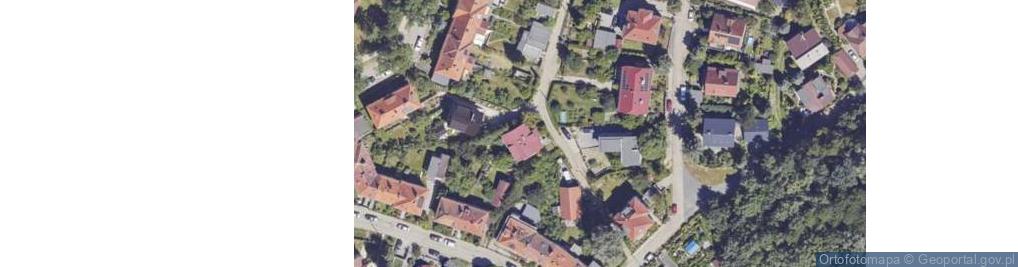Zdjęcie satelitarne Wzgórze Partyzantów ul.