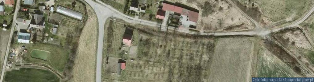 Zdjęcie satelitarne Wzgórz Trzebnickich ul.
