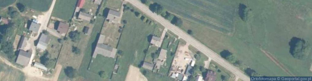 Zdjęcie satelitarne Wzdół-Kolonia ul.