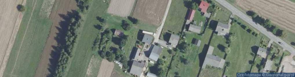 Zdjęcie satelitarne Wzdół-Kolonia ul.