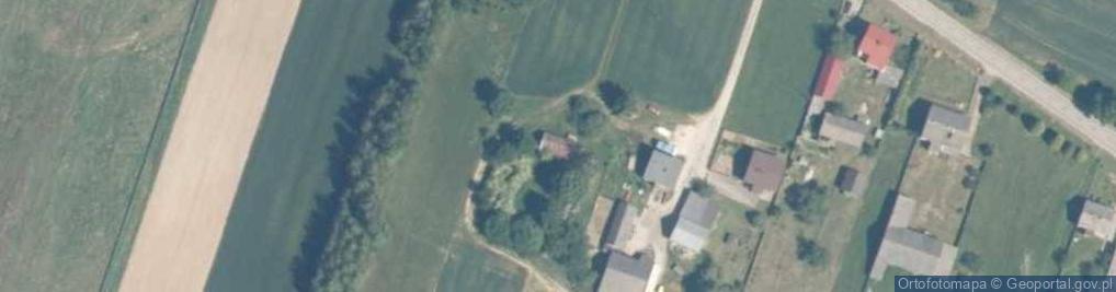 Zdjęcie satelitarne Wzdół-Kolonia ul.