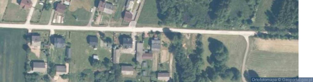 Zdjęcie satelitarne Wzdół-Parcele ul.