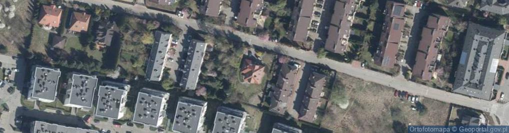 Zdjęcie satelitarne XXI Wieku ul.