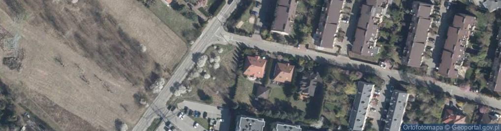 Zdjęcie satelitarne XXI Wieku ul.
