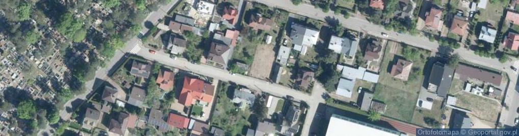 Zdjęcie satelitarne Zacisze ul.