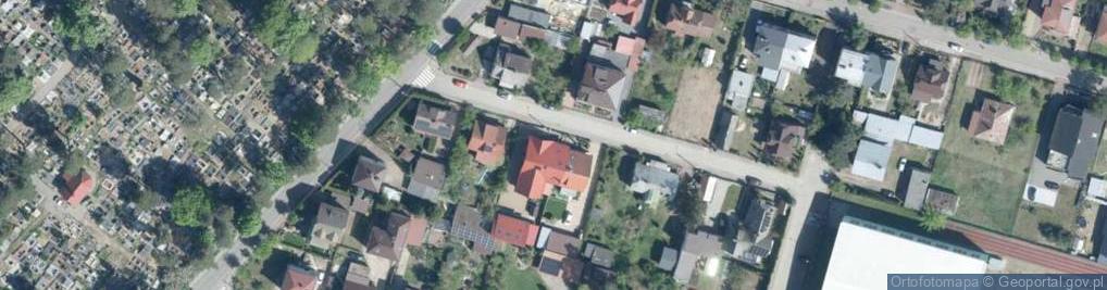 Zdjęcie satelitarne Zacisze ul.