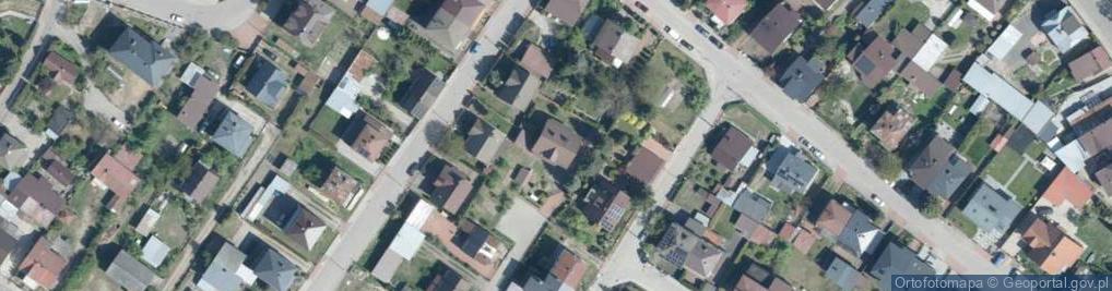 Zdjęcie satelitarne Zakątek ul.