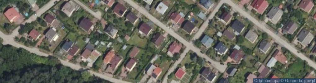 Zdjęcie satelitarne Zakole ul.