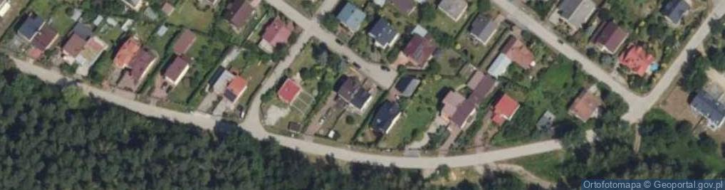 Zdjęcie satelitarne Zakole ul.
