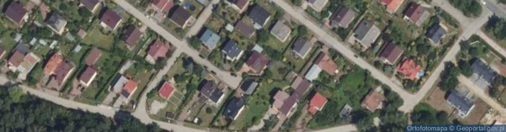Zdjęcie satelitarne Zakole ul.