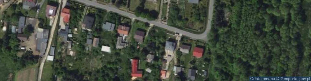Zdjęcie satelitarne Zakole ul.