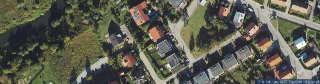 Zdjęcie satelitarne Zakole ul.