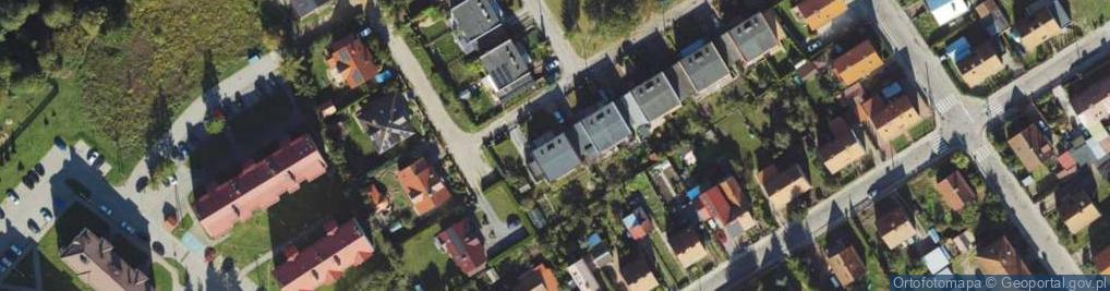 Zdjęcie satelitarne Zakole ul.