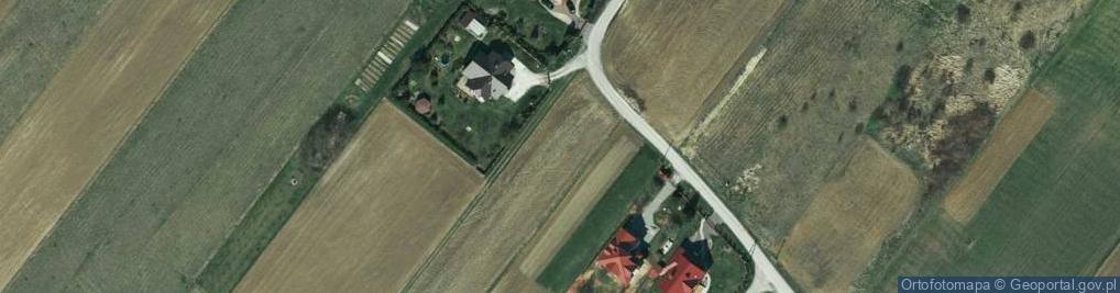 Zdjęcie satelitarne Zachruście ul.