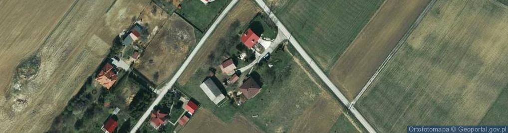 Zdjęcie satelitarne Zachruście ul.