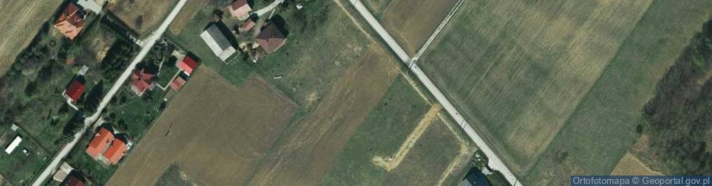 Zdjęcie satelitarne Zachruście ul.