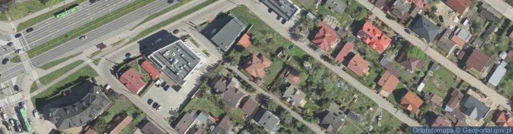 Zdjęcie satelitarne Zaułek Zakopiański ul.