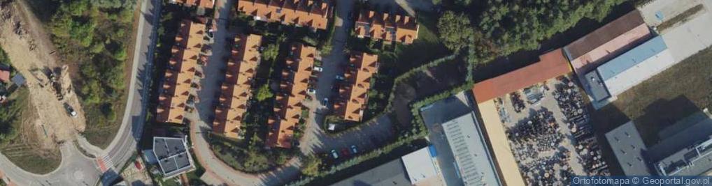 Zdjęcie satelitarne Zaułek Podlaski ul.