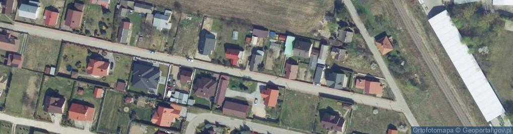 Zdjęcie satelitarne Zachodnia ul.